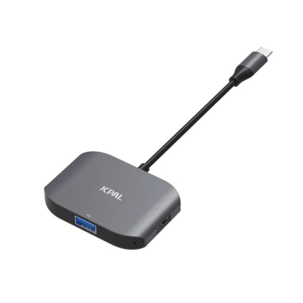 هاب ۳ پورت USB-C به USB جی سی پال مدل JCP6149