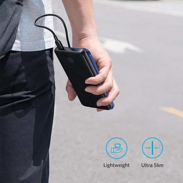 پاوربانک انکر مدل PowerCore Slim A1245 ظرفیت 10000 میلی آمپر ساعت