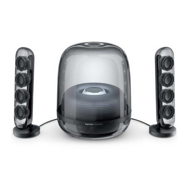 اسپیکر دسکتاپ هارمن کاردن مدل soundsticks 4 | رنگ مشکی با گارانتی