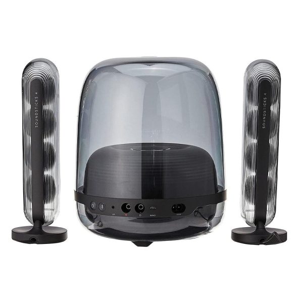 اسپیکر دسکتاپ هارمن کاردن مدل soundsticks 4 | رنگ مشکی با گارانتی