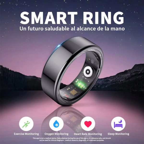 حلقه هوشمند والدوس مدل VR11 مشکی سایز ۱۲