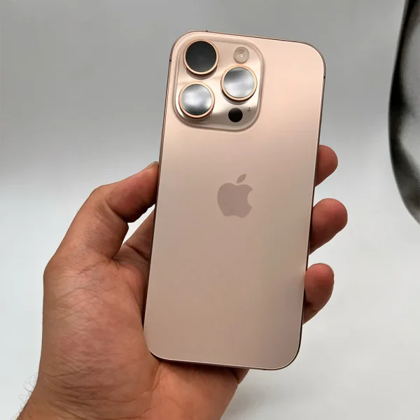گوشی موبایل دست دوم اپل iPhone 16 Pro رنگ Desert حافظه 128 گیگ ZA بدون رجیستری