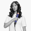 حالت دهنده مو دایسون مدل Dyson Airwrap HS05 Long-Vinca Blue/Rose (آبی نفتی-رزگلد)