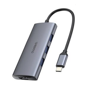 هاب هفت پورت USB-C برند چویتک مدل HUB-M19