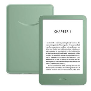 کتاب خوان آمازون ۶ اینچی نسل ۱۱ حافظه ۱۶ گیگ Kindle 11th gen رنگ سبز