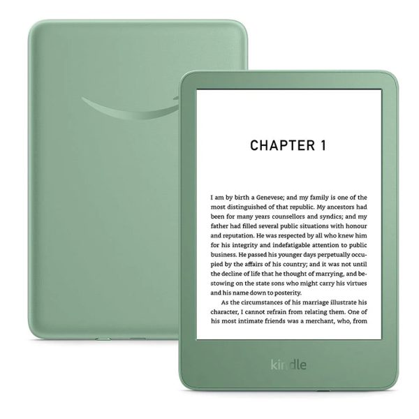 کتاب خوان آمازون ۶ اینچی نسل ۱۱ حافظه ۱۶ گیگ Kindle 11th gen رنگ سبز
