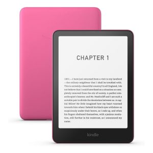 کتاب خوان آمازون ۷ اینچی نسل ۱۲ حافظه ۱۶ گیگ Kindle Paperwhite 12th gen رنگ صورتی