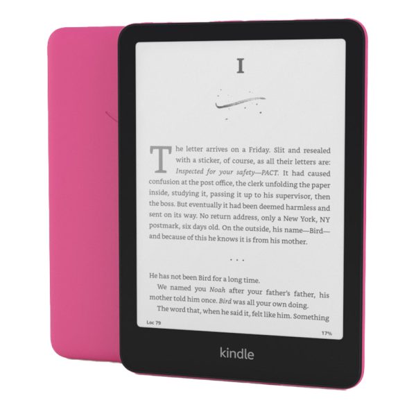 کتاب خوان آمازون ۷ اینچی نسل ۱۲ حافظه ۱۶ گیگ Kindle Paperwhite 12th gen رنگ صورتی
