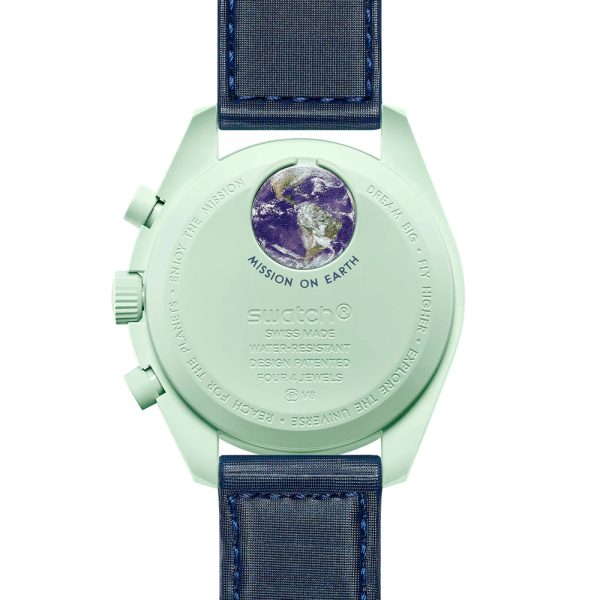 ساعت امگا سواچ مدل Omega X Swatch MISSION ON EARTH SO33G100