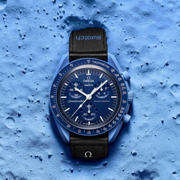ساعت امگا سواچ مدل Omega X Swatch MISSION TO NEPTUNE SO33N100
