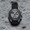 ساعت امگا سواچ مدل MISSION ON EARTHPHASE Omega X Swatch SO33M700