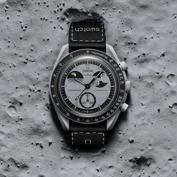 ساعت امگا سواچ مدل MISSION ON EARTHPHASE Omega X Swatch SO33M700