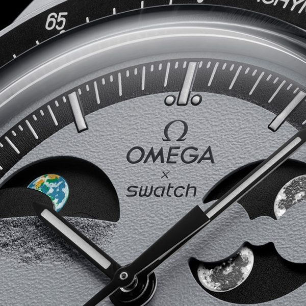 ساعت امگا سواچ مدل MISSION ON EARTHPHASE Omega X Swatch SO33M700