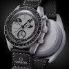 ساعت امگا سواچ مدل MISSION ON EARTHPHASE Omega X Swatch SO33M700