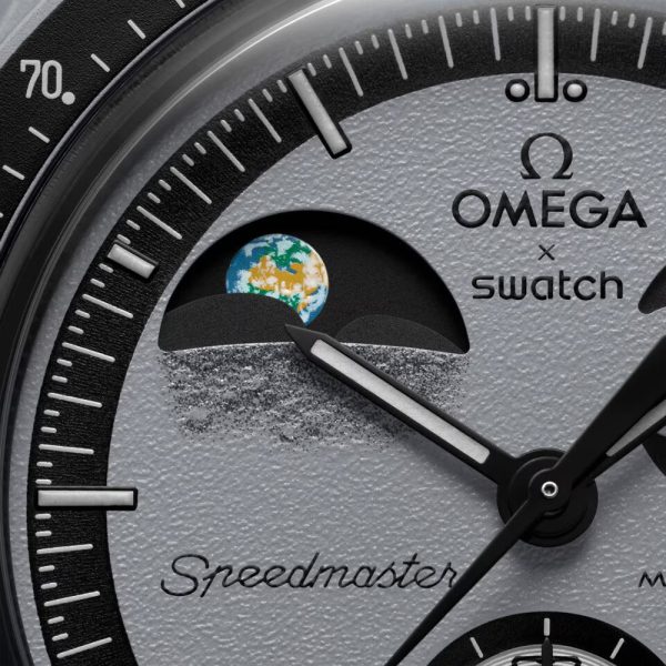 ساعت امگا سواچ مدل MISSION ON EARTHPHASE Omega X Swatch SO33M700