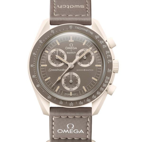 ساعت امگا سواچ مدل MISSION ON EARTH Desert Omega X Swatch SO33T103