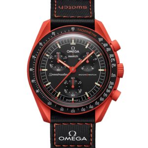 ساعت امگا سواچ مدل Omega X Swatch MISSION ON EARTH LAVA SO33O100
