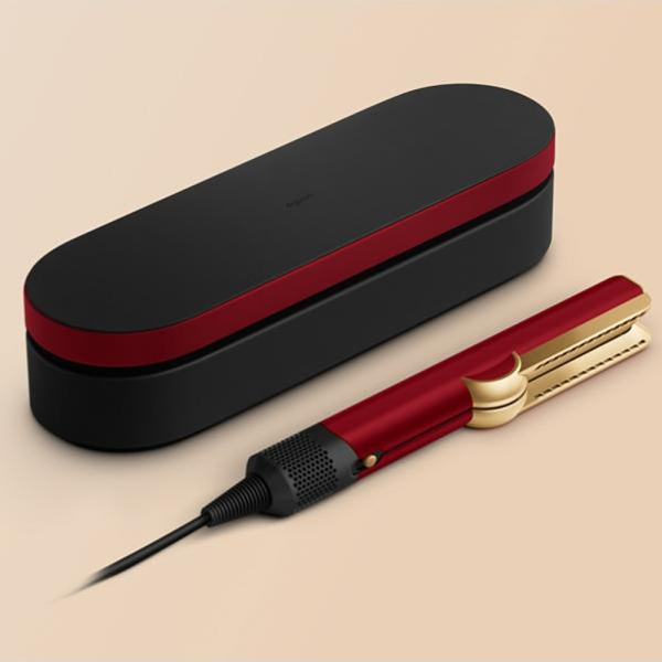 سشوار و صاف‌کننده مو دایسون مدل Dyson Airstrait HT01 (Red Velvet/Gold زرشکی/طلایی)