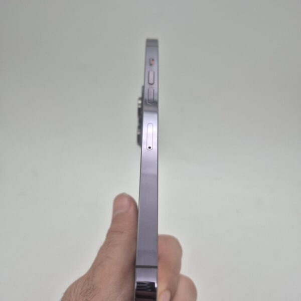 گوشی موبایل دست دوم iPhone 14 Promax رنگ بنفش حافظه 256GB تک سیم AA/A بدون ریجستر