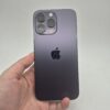 گوشی موبایل دست دوم iPhone 14 Promax رنگ بنفش حافظه 256GB تک سیم AA/A بدون ریجستر