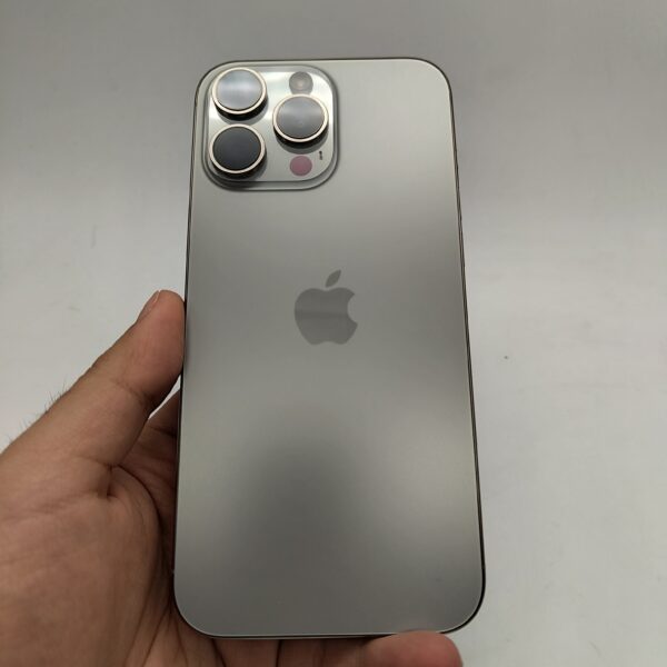 گوشی موبایل دست دوم اپل iPhone 16 ProMax رنگ Natural حافظه 256 گیگ دو سیم پارت نامبر ZA
