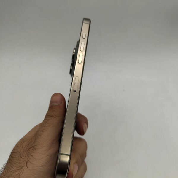 گوشی موبایل دست دوم اپل iPhone 16 ProMax رنگ Natural حافظه 256 گیگ دو سیم پارت نامبر ZA