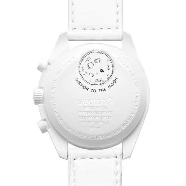 ساعت امگا سواچ مدل MISSION TO THE MOONPHASE Omega X Swatch SO33W700