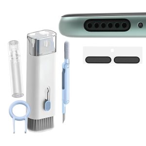کیت تمیز کننده 7 کاره( ایرپاد و کیبورد و گوشی ) + پک دوتایی توری اسپیکر