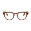 عینک هوشمند ری بن متا | RAY BAN | META HEADLINER مدل Shiny Warm Stone - Transition Saffron Yellow