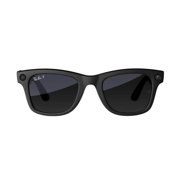 عینک هوشمند ری بن متا | RAY BAN | META Wayfarer مدل Matte Black - Polar Gradiant Graphite