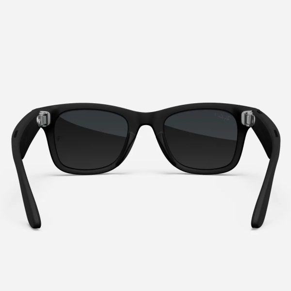 عینک هوشمند ری بن متا | RAY BAN | META Wayfarer مدل Matte Black - Polar Gradiant Graphite
