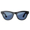 عینک هوشمند ری بن متا | RAY BAN | META SKYLER مدل Shiny Black - Tint to Cerulean Blue Transitions