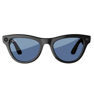 عینک هوشمند ری بن متا | RAY BAN | META SKYLER مدل Shiny Black - Tint to Cerulean Blue Transitions