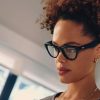 عینک هوشمند ری بن متا | RAY BAN | META SKYLER مدل Shiny Black - Tint to Cerulean Blue Transitions