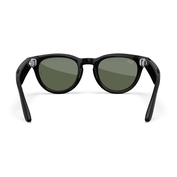 عینک هوشمند ری بن متا | RAY BAN | META HEADLINER مدل Shiny Black - Polar G15 Green
