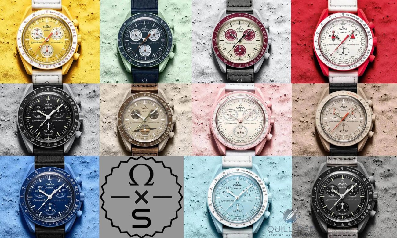 omega X-swatch moon collection