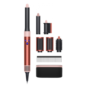 حالت دهنده مو دایسون مدل Dyson Airwrap HS05 multi-styler and dryer Complete Long (Strawberry Bronze/Blush Pink) (صورتی/برنز)