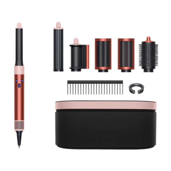 حالت دهنده مو دایسون مدل Dyson Airwrap HS05 multi-styler and dryer Complete Long (Strawberry Bronze/Blush Pink) (صورتی/برنز)
