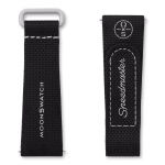 بند ساعت اُمگا سواچ رنگ مشکی مدل Moonswatch Rubber BLACK/BLACK سایز مدیوم
