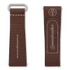 بند ساعت اُمگا سواچ رنگ قهوه‌ای بژ مدل Moonswatch Rubber BROWN/BEIGE سایز مدیوم