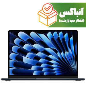 مک‌بوک ۱۳ اینچی اُپن باکس نات اکتیو مدل MacBook Air M3 MC8K4 - رنگ میدنایت
