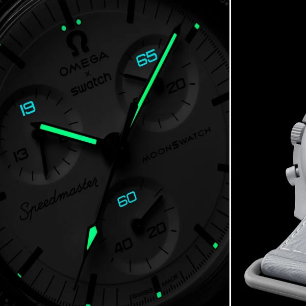 ساعت امگا سواچ مدل Omega X Swatch MISSION TO MOON 1965
