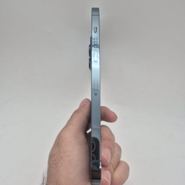 گوشی موبایل دست دوم اپل iPhone 12 ProMax ظرفیت 128GB رنگ آبی دو سیم ZA