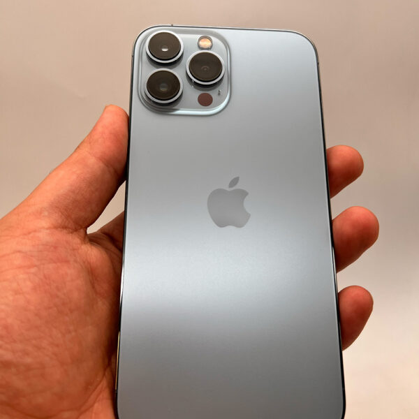 گوشی موبایل دست دوم اپل iPhone 13 ProMax رنگ آبی ظرفیت 512GB دو سیم ZAA