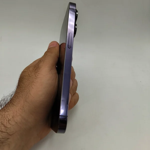 گوشی موبایل دست دوم iPhone 14 Pro رنگ بنفش حافظه 256GB دوسیم ZAA بدون رجیستری