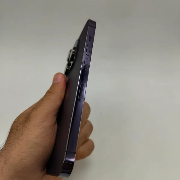 گوشی موبایل دست دوم iPhone 14 Pro رنگ بنفش حافظه 256GB دوسیم ZAA بدون رجیستری