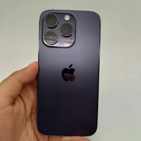 گوشی موبایل دست دوم iPhone 14 Pro رنگ بنفش حافظه 256GB دوسیم ZAA بدون رجیستری