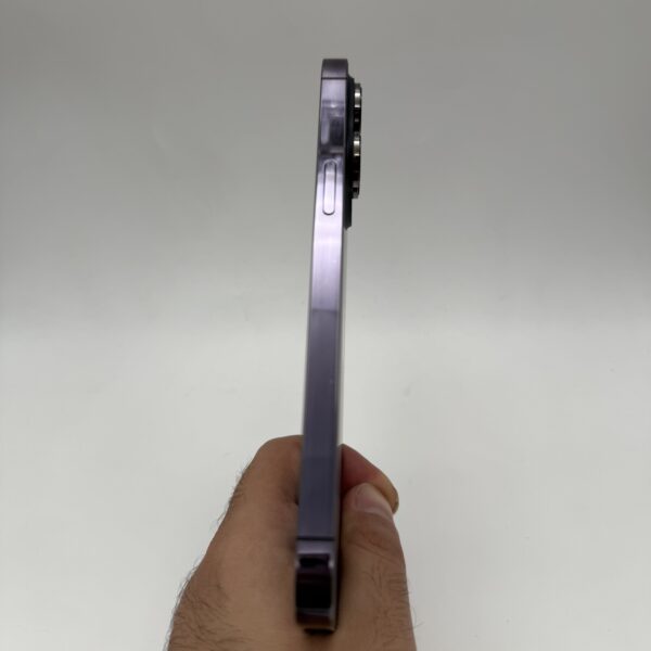 گوشی موبایل دست دوم iPhone 14 ProMax رنگ بنفش حافظه 256GB دو سیم ZA بدون رجیستری
