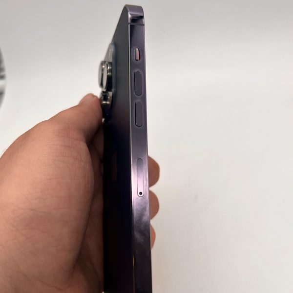 گوشی موبایل دست دوم iPhone 14 Pro رنگ بنفش حافظه 256GB دوسیم ZAA بدون رجیستری
