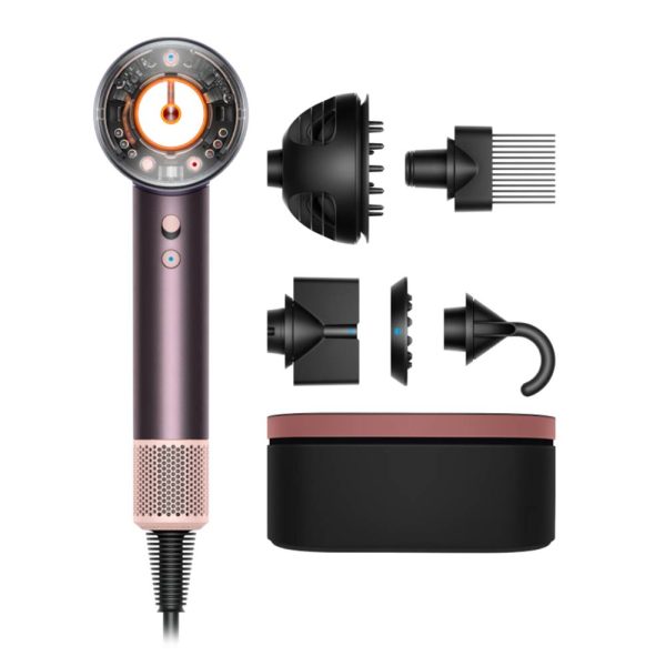 سشوار هوشمند دایسون مدل Dyson Supersonic Nural HD16 (Jasper Plum) (یاسی | صورتی)